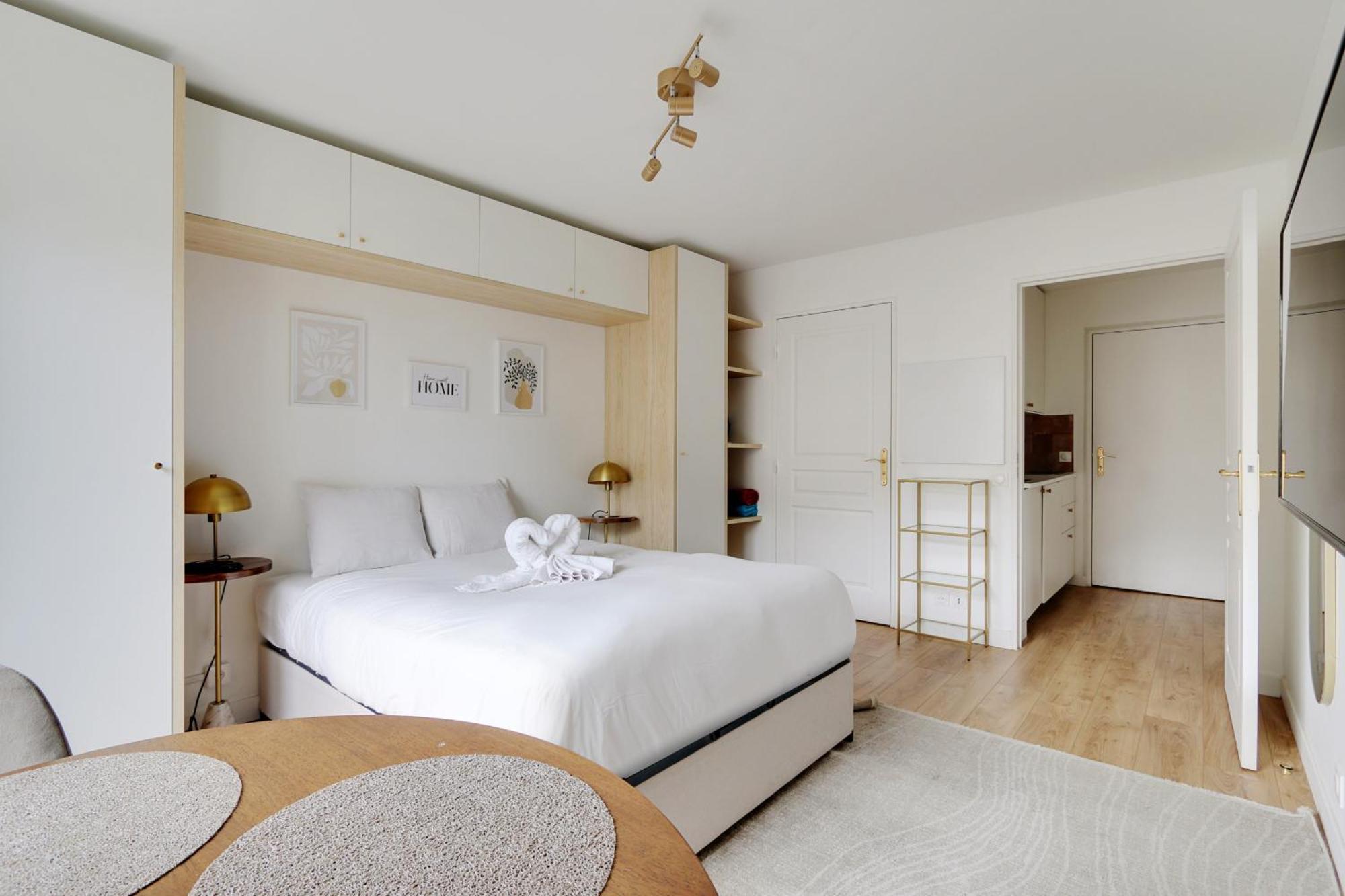 Lovely Studio In باريس المظهر الخارجي الصورة